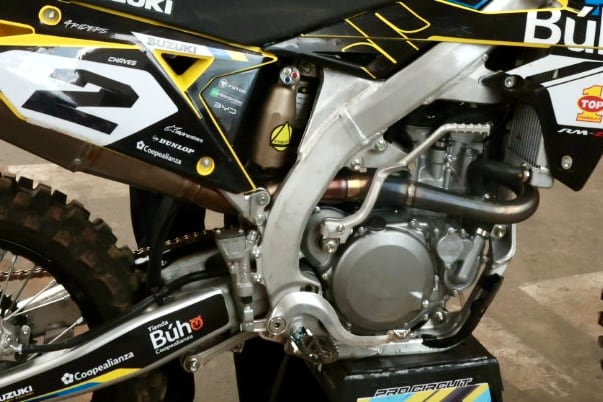 José Pablo Chaves, es el dueño de una RM-Z450.