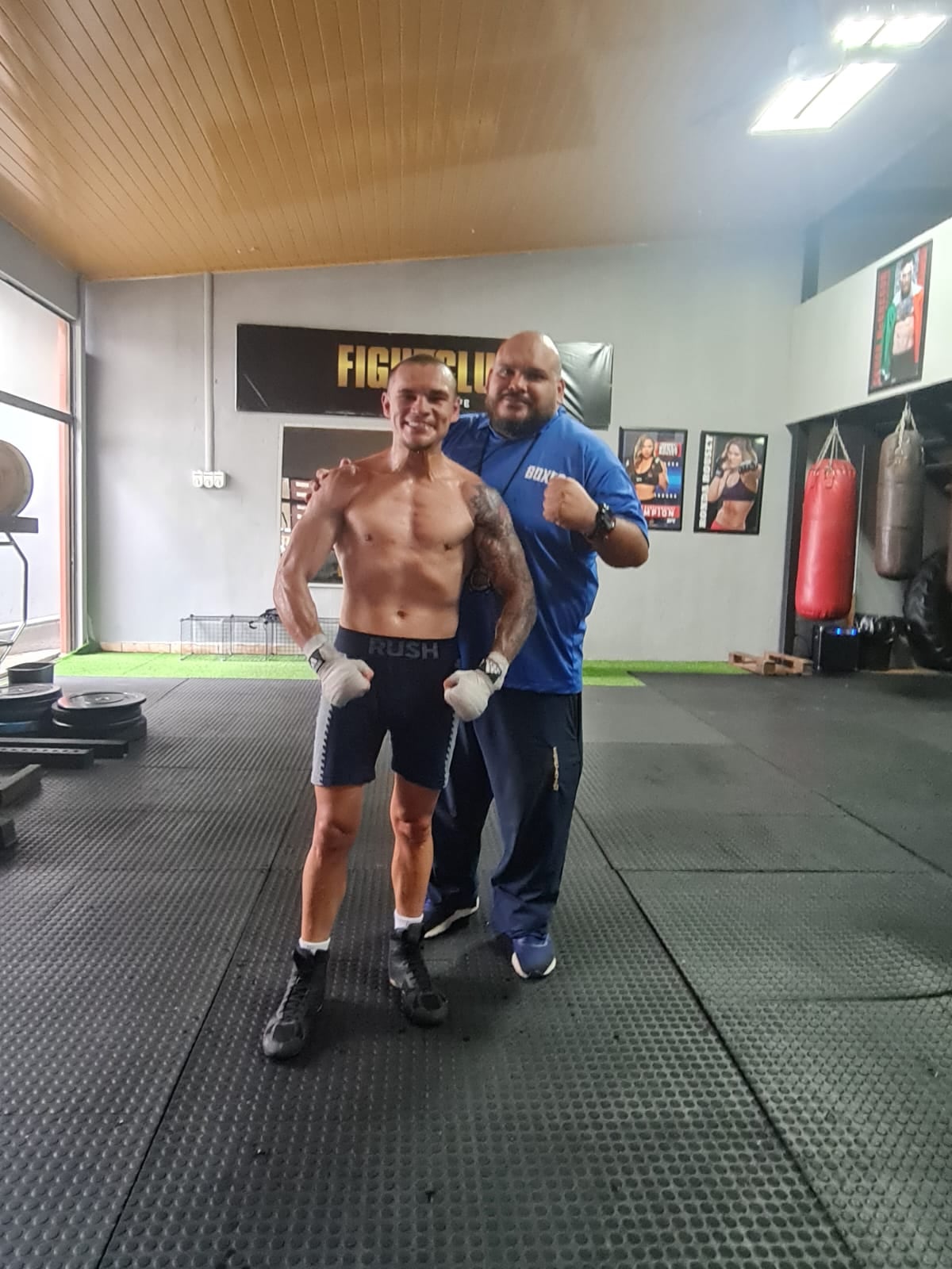 Víctor Meneses, entrenador de David Medallita Jiménez, falleció