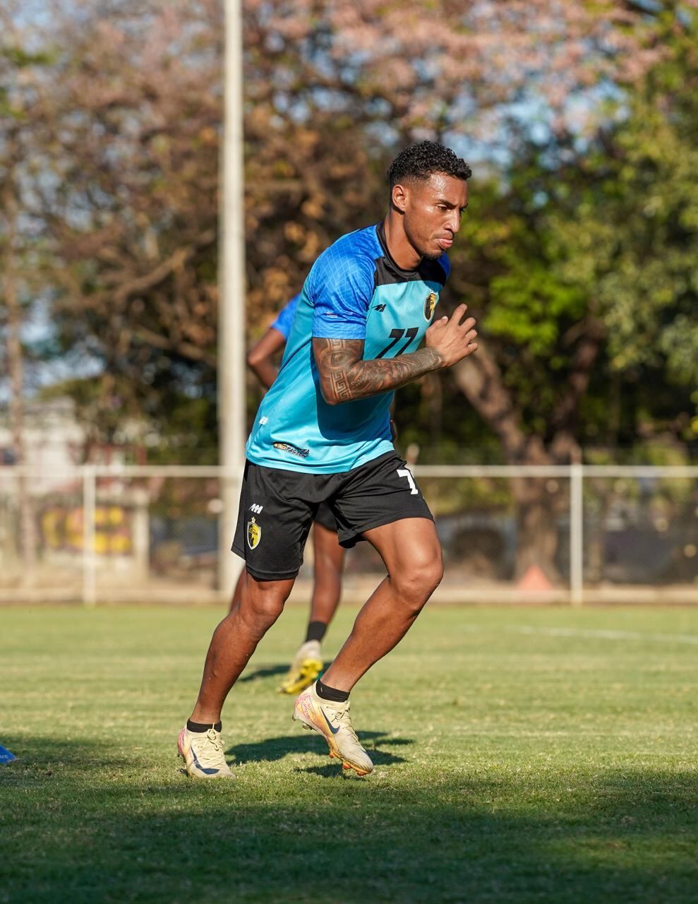 Jossimar Pemberton, delantero de Liberia. Cortesía.