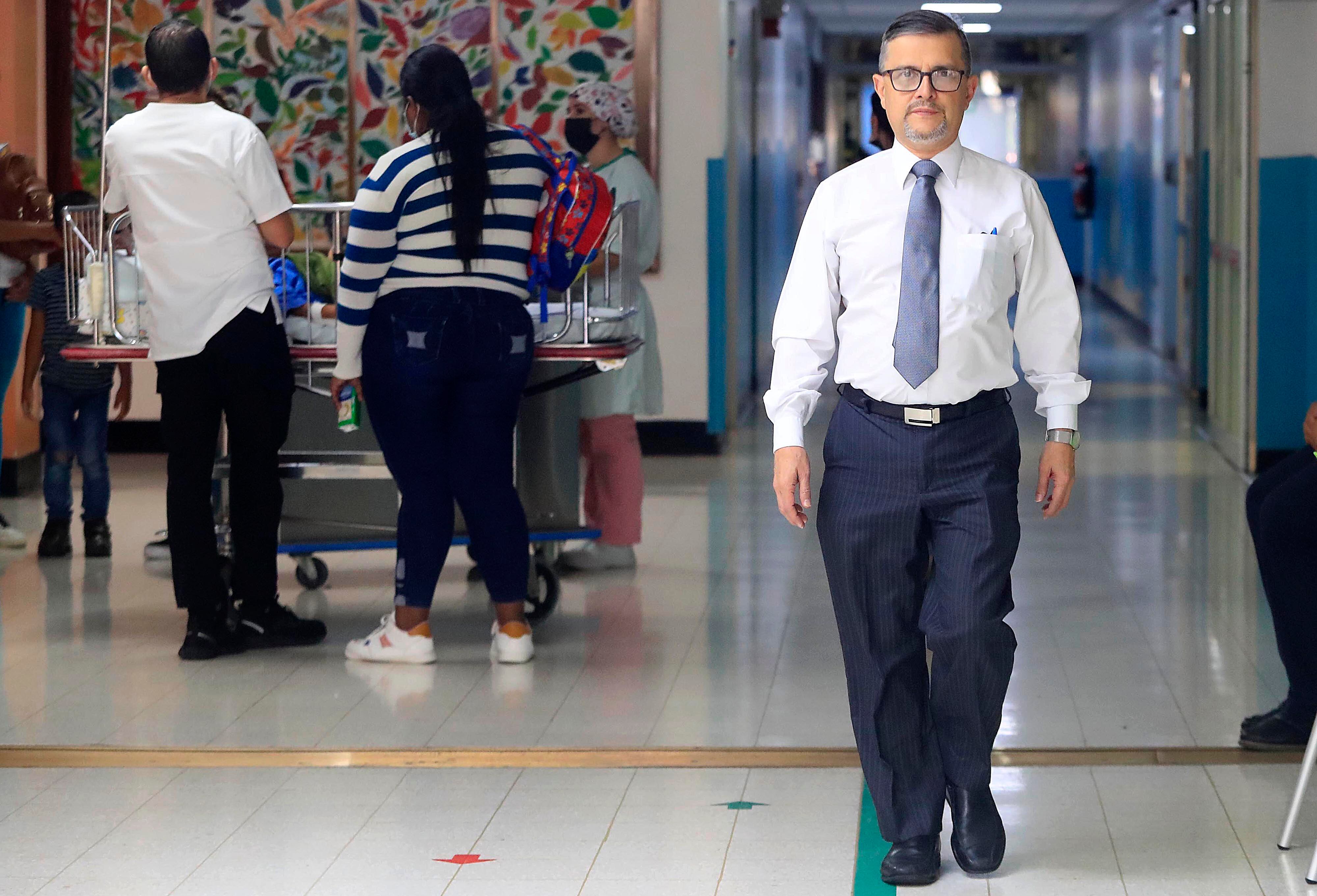 27/09/2023     San José. El doctor Carlos Jiménez, es el nuevo director del Hospital Nacional de Niños (HNN).