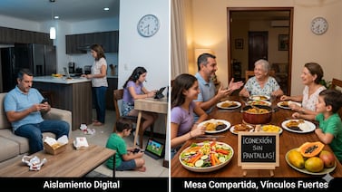 Si en su casa ya no desayunan, almuerzan ni cenan en familia, están ante un silencioso riesgo