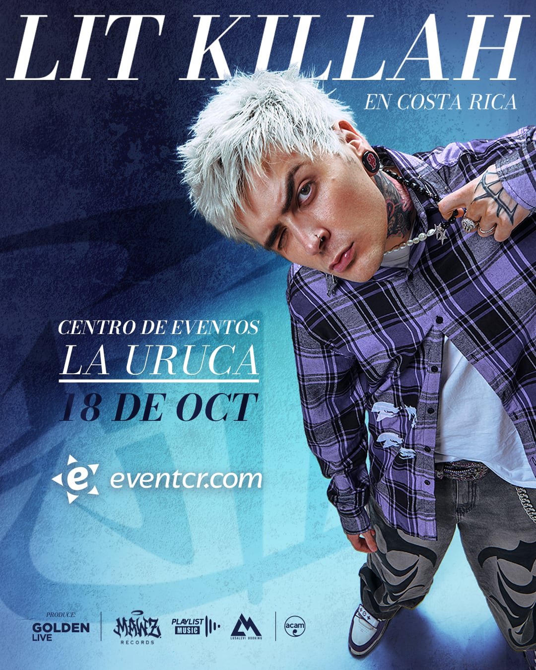 Lit Killah vendrá a complacer a sus fans  en el país.