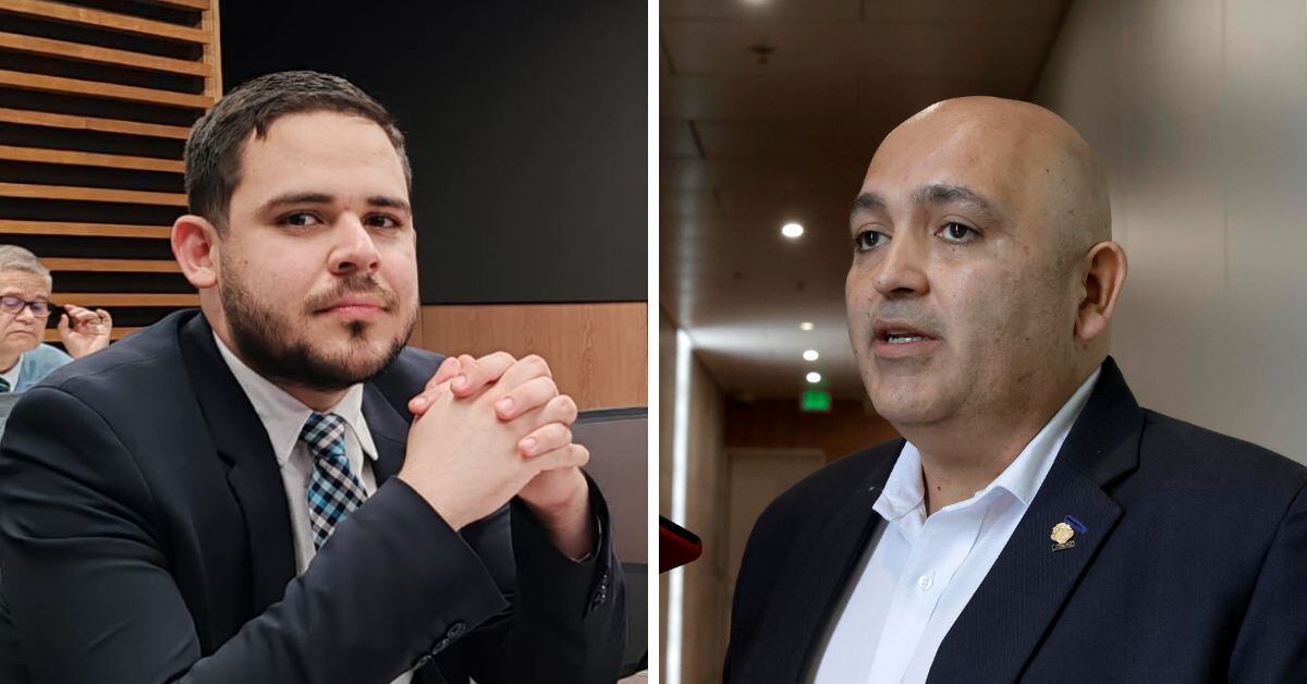 Carlos Felipe García y Alejandro Pacheco, del PUSC.