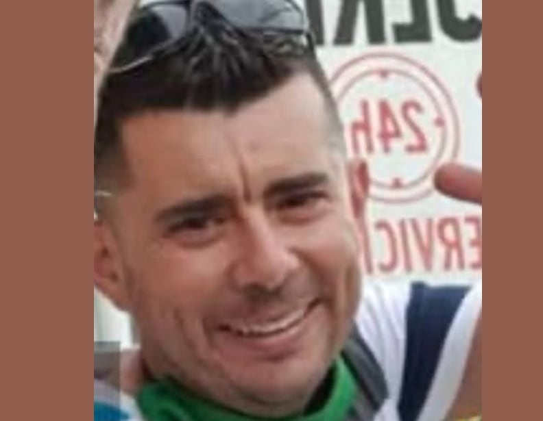 Luis López fallecido en terrible atropello