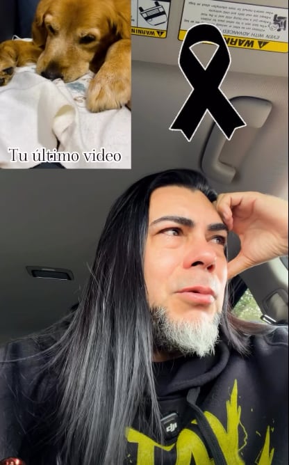 Nelson Guillén, cantante y líder del grupo de rock nacional Agressor.