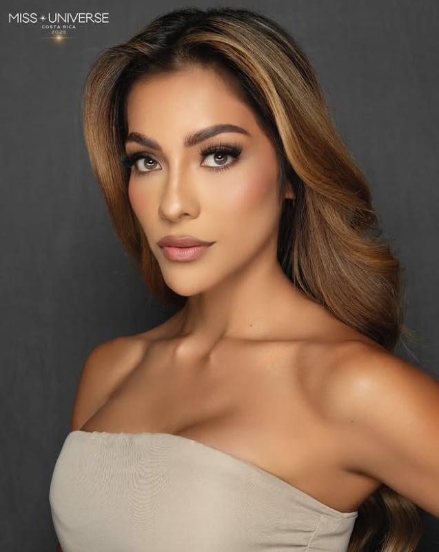 Candidata al Miss Universo Costa Rica 2025.