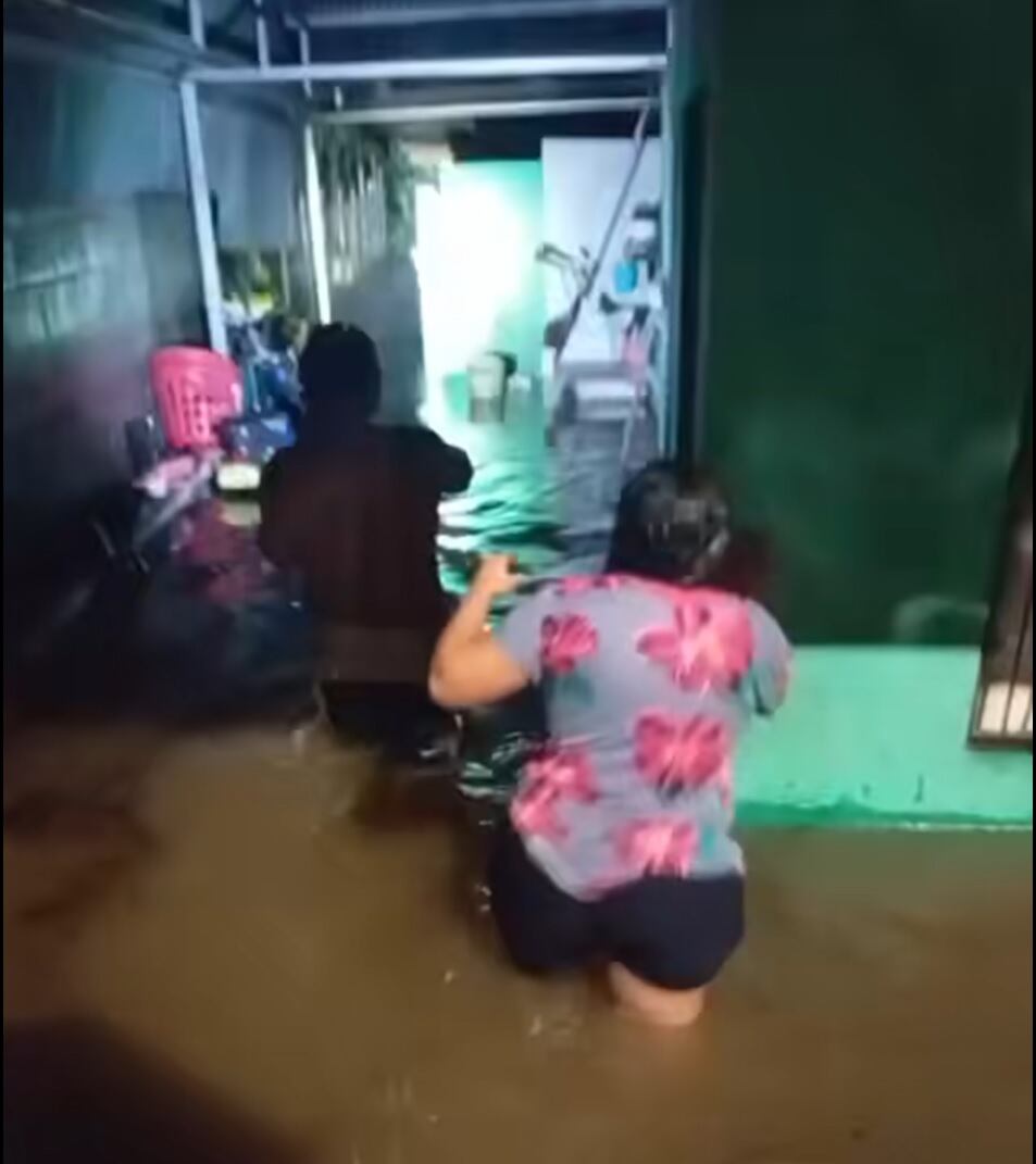 Pese a los múltiples incidentes por inundación, aún no se han habilitado albergues. Foto tomada de redes.