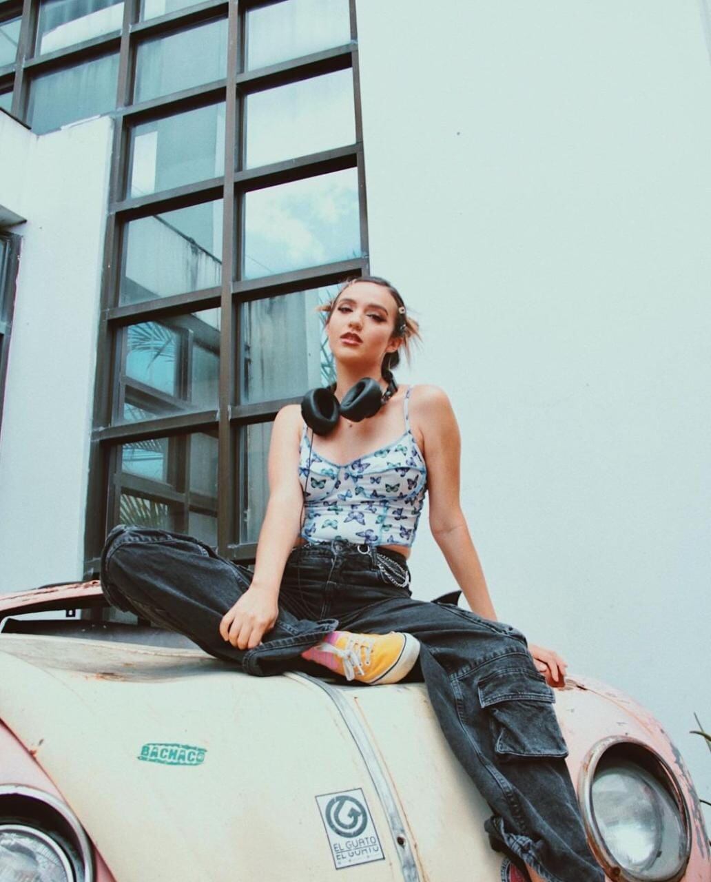 Susan Cascante es la animadora del Sporting. Cortesía.