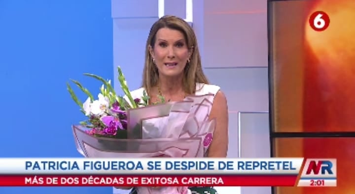 Patricia Figueroa presentó este 29 de octubre de 2024 por última vez Noticias Repretel