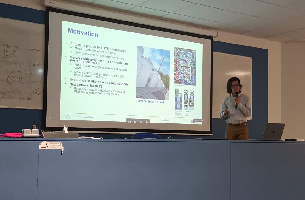 El joven tico Matías Leandro Flores, de 22 años, ganó un premio en el Programa de Verano de la Organización Europea de Investigación Nuclear (CERN) en Ginebra, Suiza.