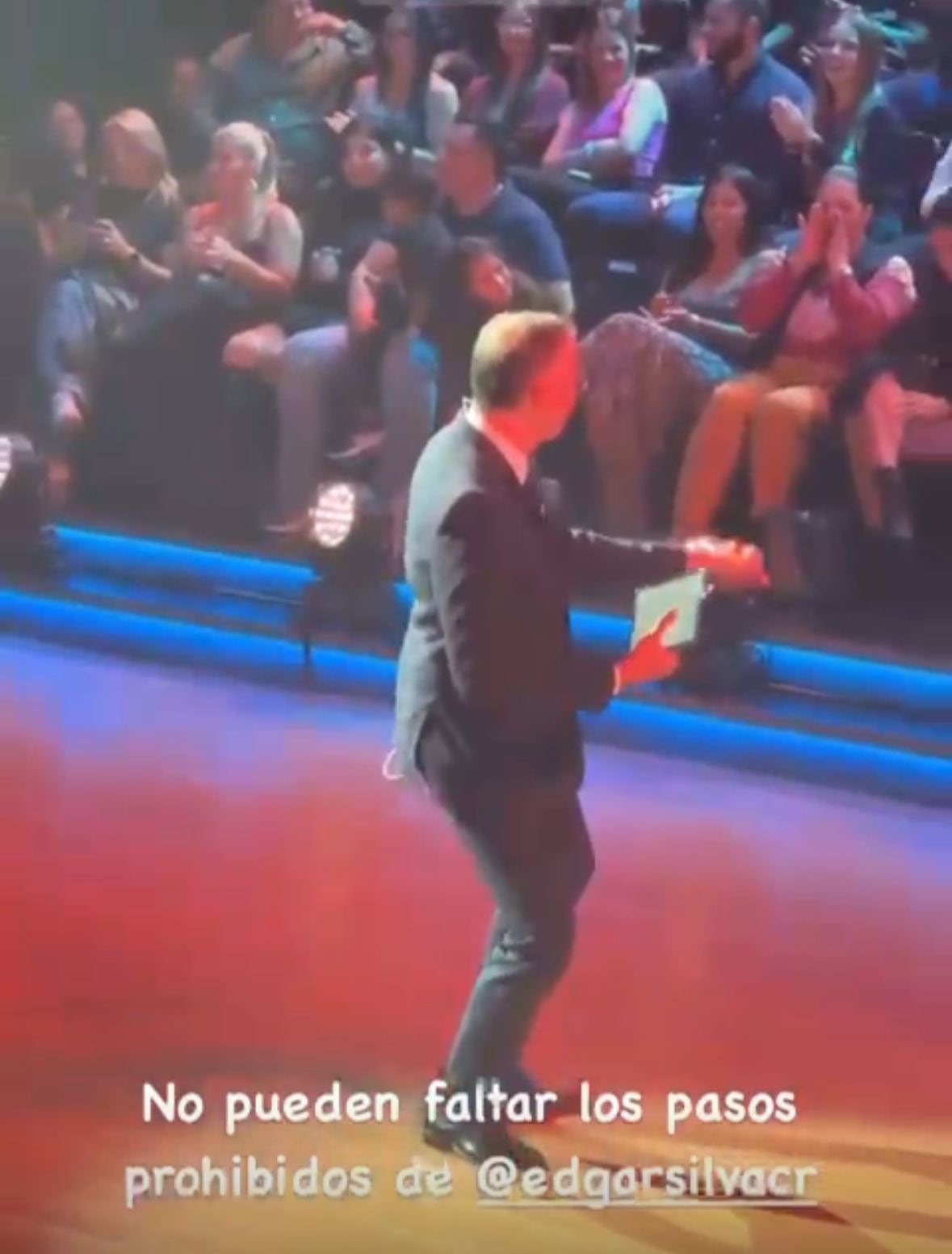 Édgar Silva se robó el show en el programa Mira quién baila