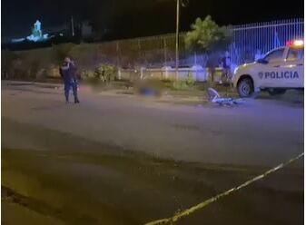 El violento accidente ocurrió en las inmediaciones del cementerio de Limón. Foto cortesía.