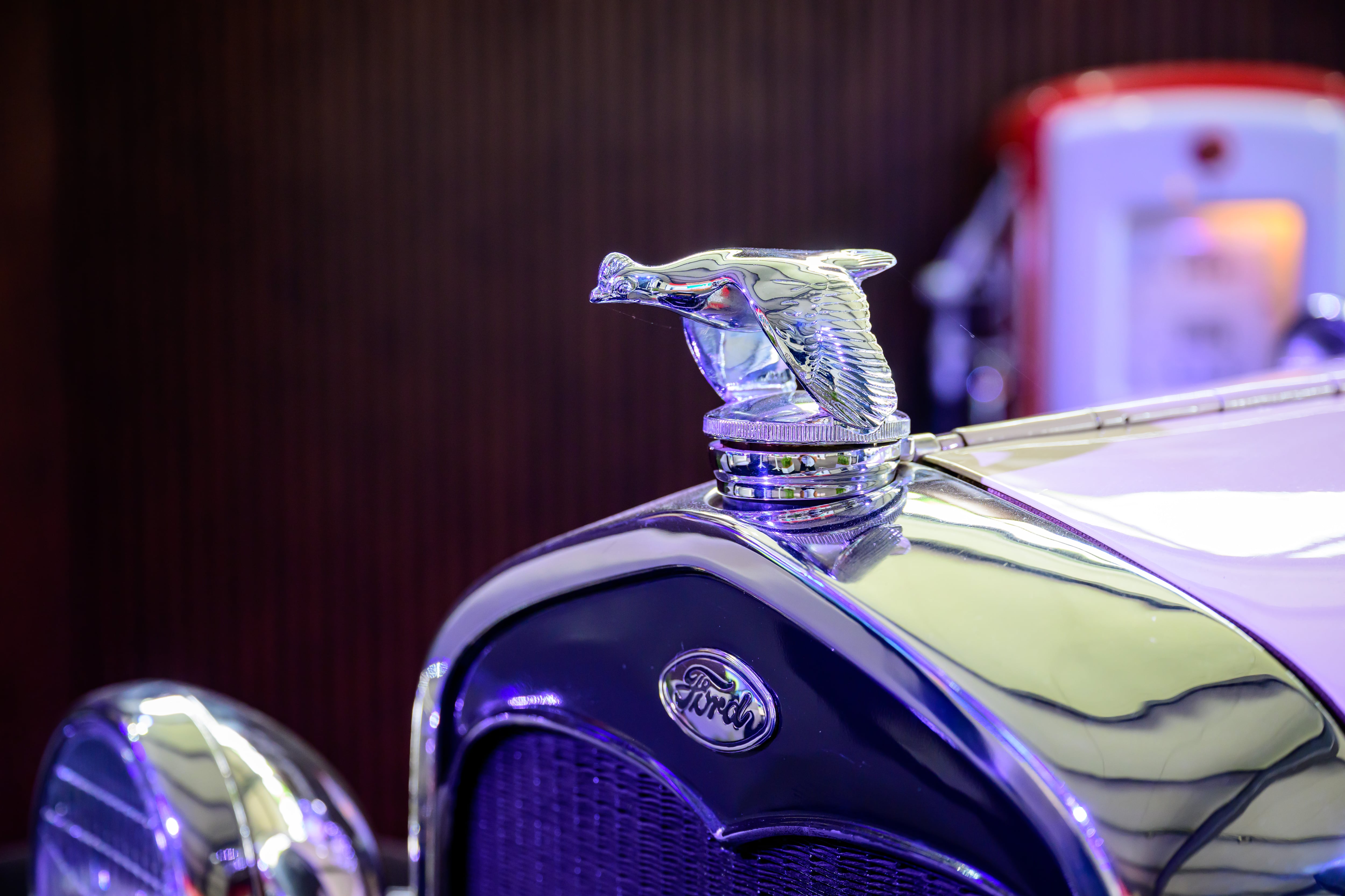 Carró clásico Ford 1930 propiedad de Juan Carlos Rojas, conocido como por tener la placa número ocho en Costa Rica.