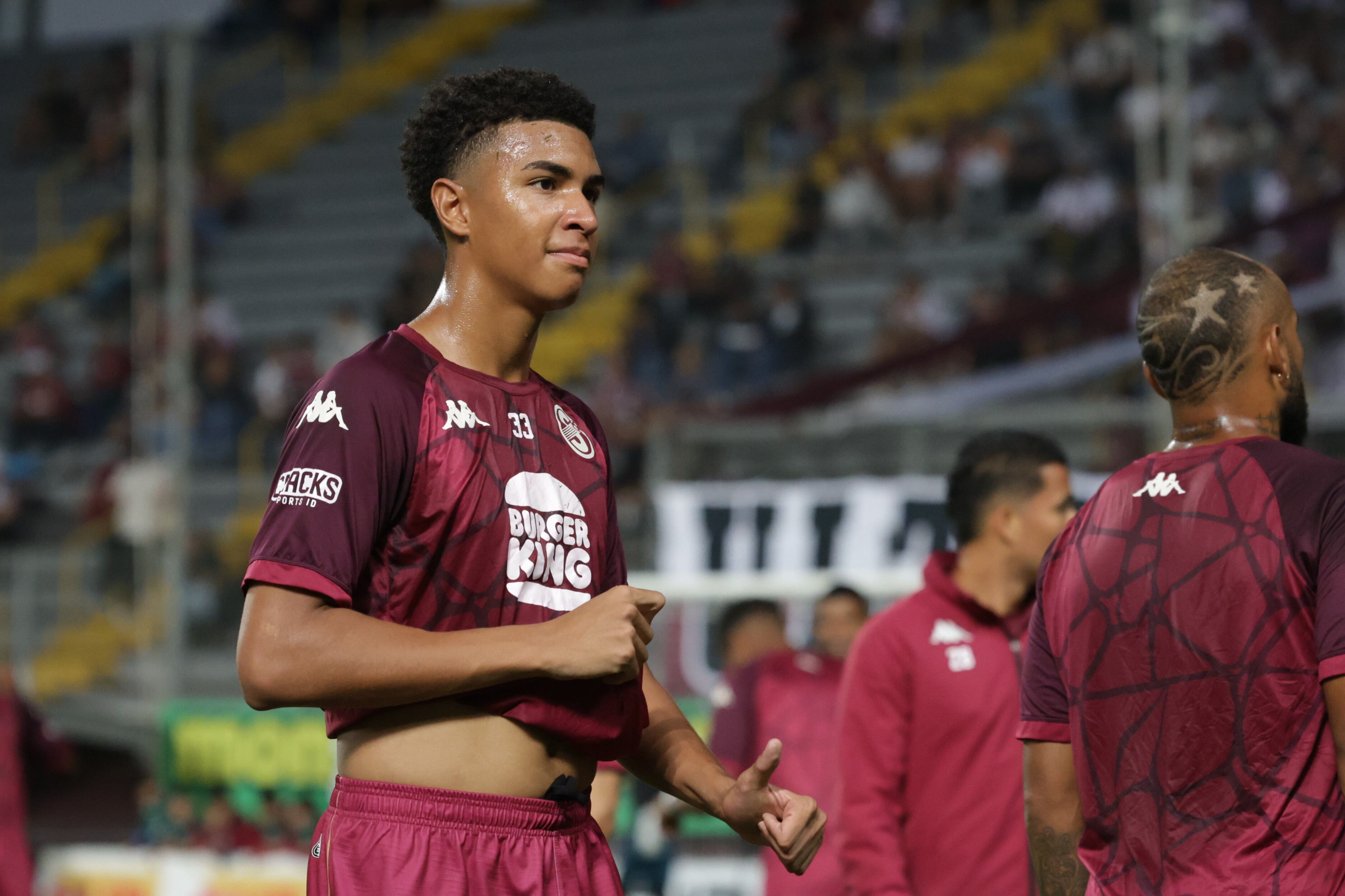 23/08/2025, San José, Estadio Ricardo Saprissa, partido de la jornada 5 del torneo de apertura 2025 entre el Deportivo Saprissa y Sporting FC.