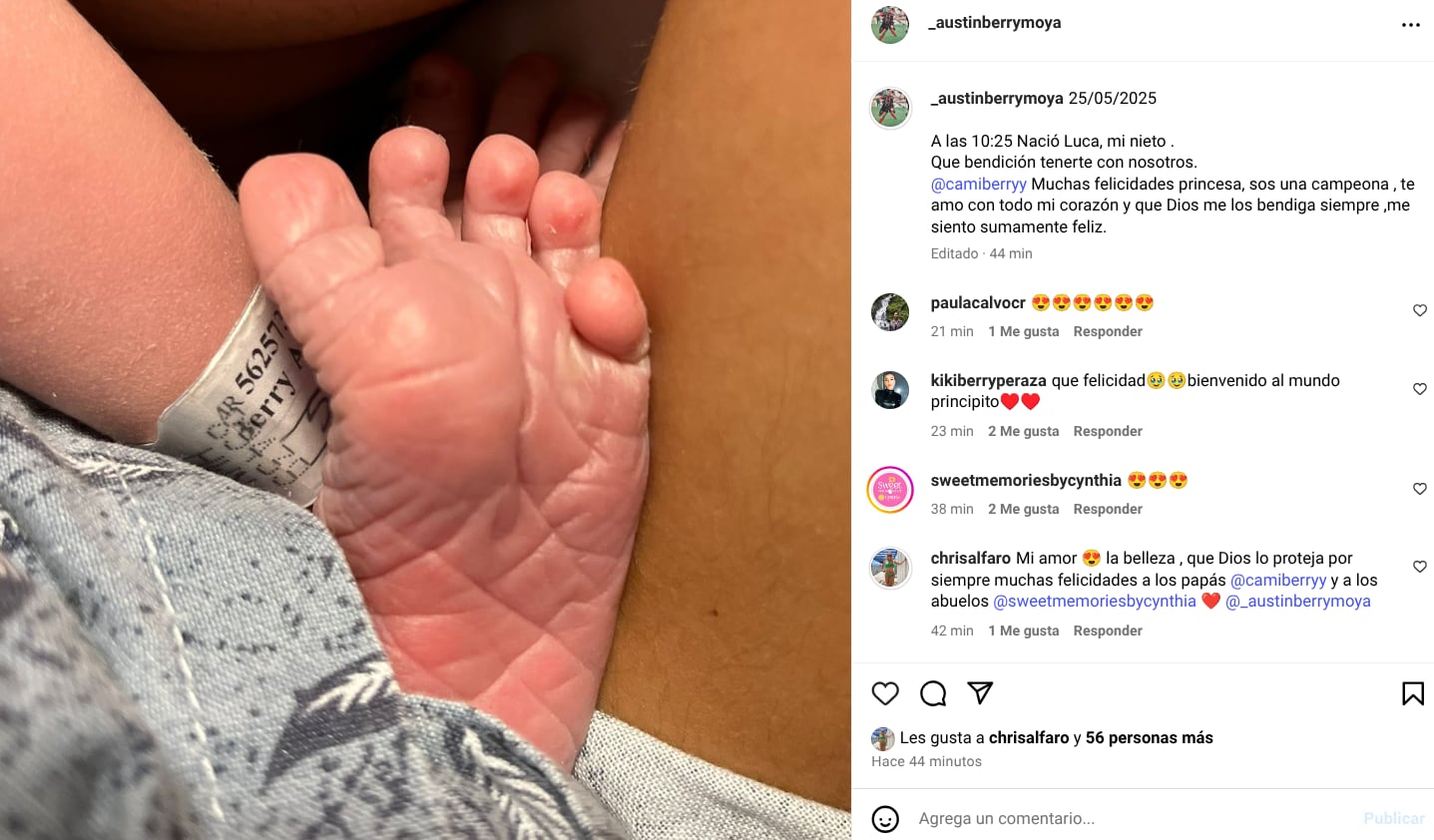 Austin Berry le gritó al mundo este lunes una de las mejores noticias de su vida y que tiene al exjugador de Alajuelense “sumamente feliz”.