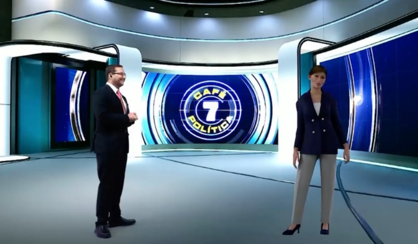 Ella es PIA, la nueva periodista hecha con Inteligencia Artififical, que debutará en Telenoticias en las Elecciones 2026.