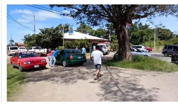 Asesinan a hombre dentro de restaurante en La Cruz de Guanacaste. foto cortesía.