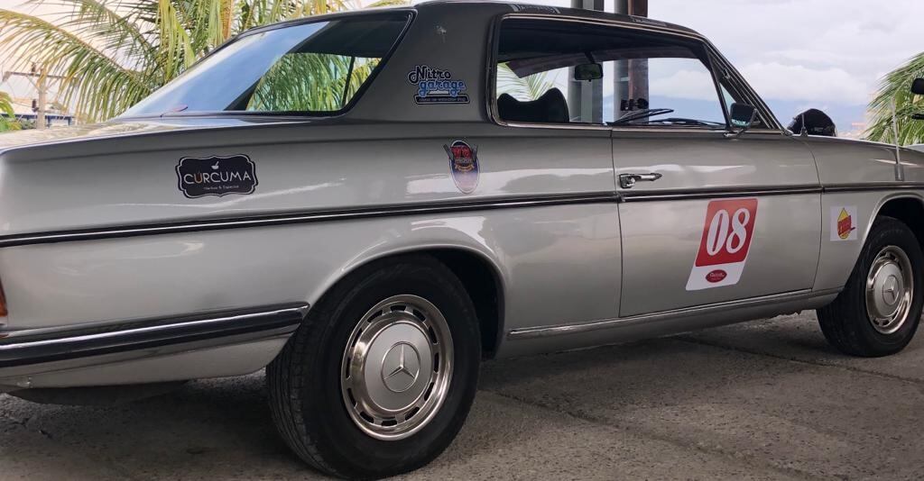 Mercedes Benz, W114 del año 71. Cortesía.