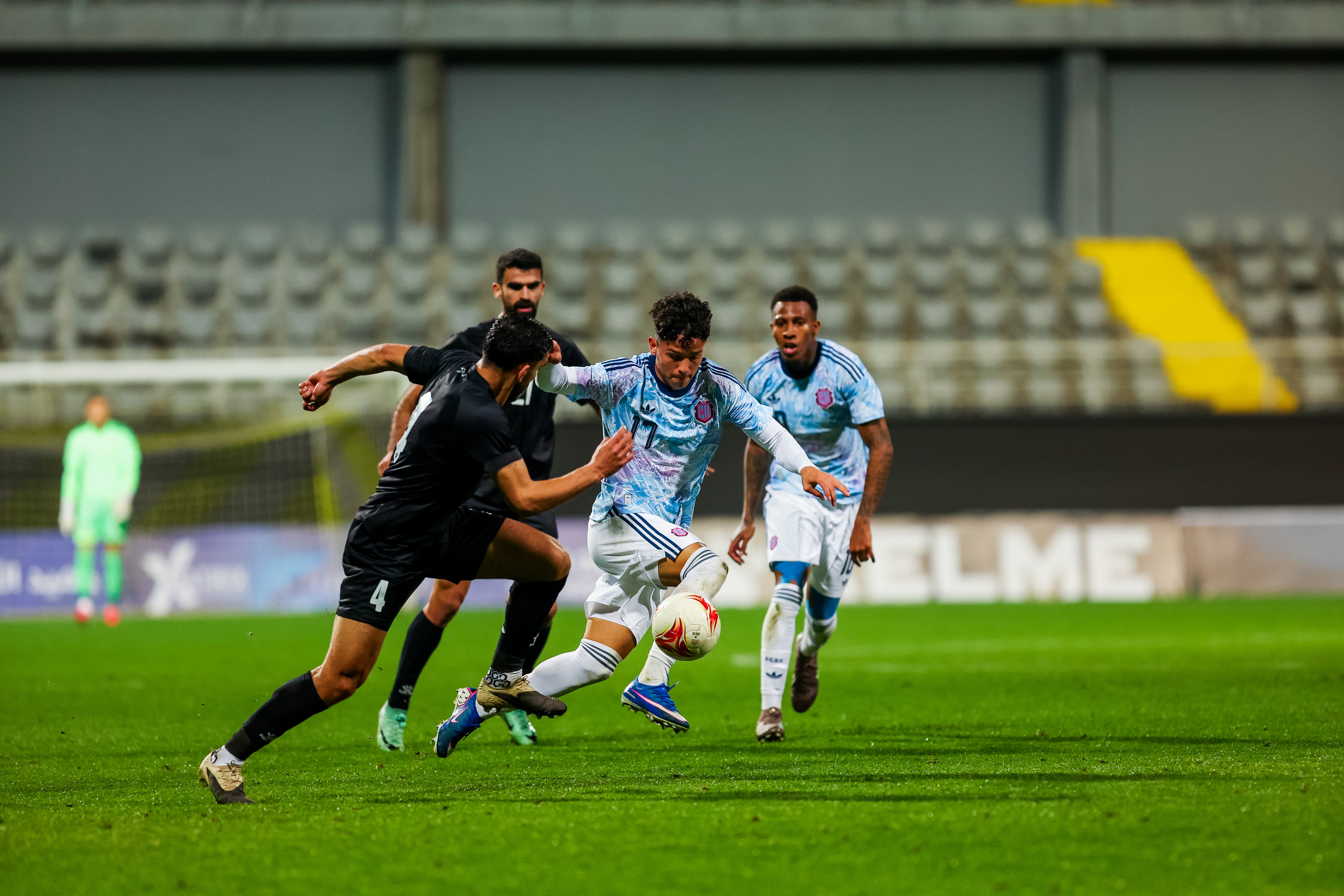 Costa Rica - Jordania, amistoso en Turquía. Foto: Prensa Fedefútbol.