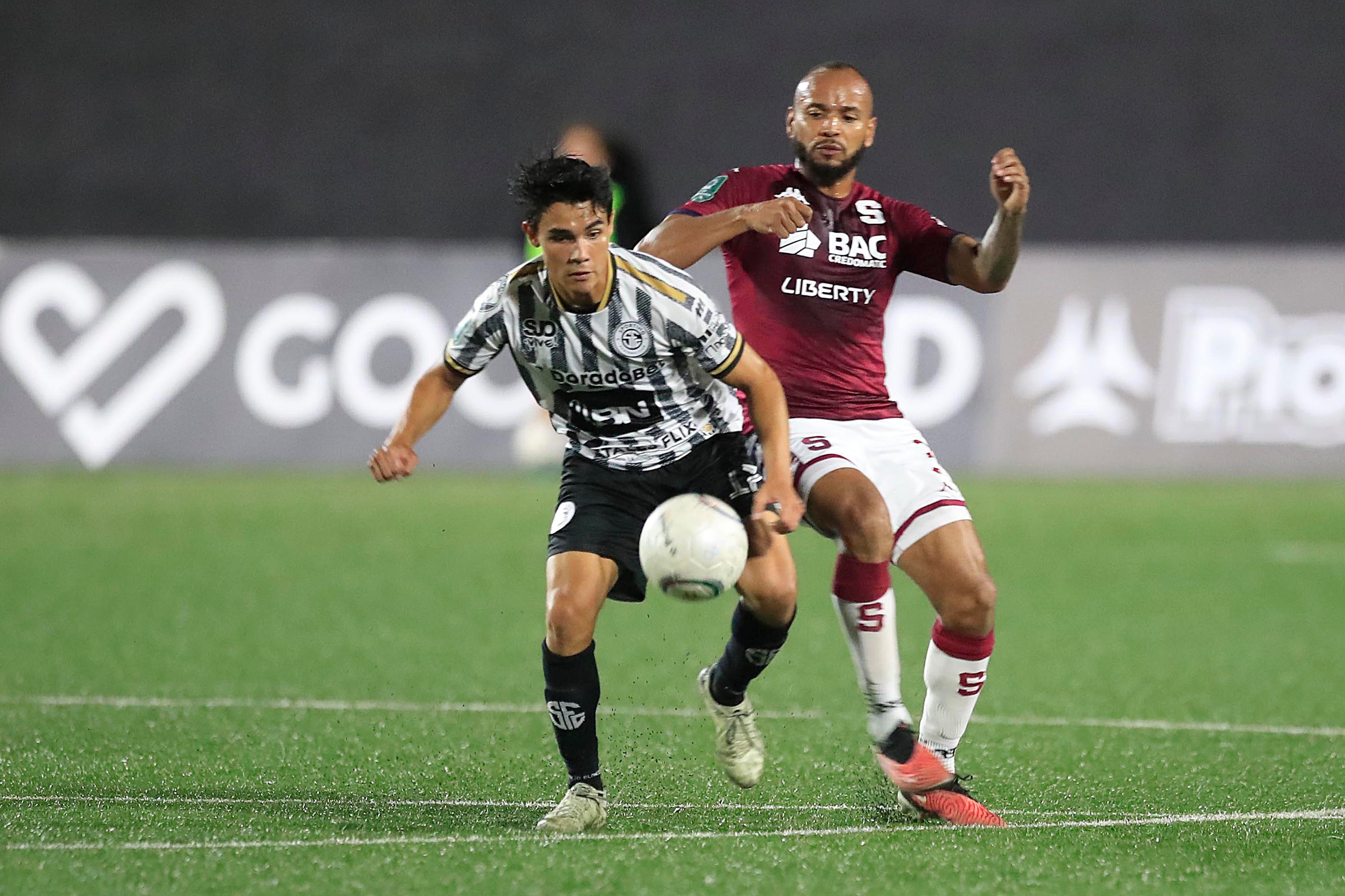 27/01/2024 Estadio Ernesto Rohrmoser, Pavas. Sporting FC recibió al Deportivo Saprissa, en partido de la jornada 5 del Torneo de Clausura 2024, Copa Promérica. Foto: Rafael Pacheco Granados