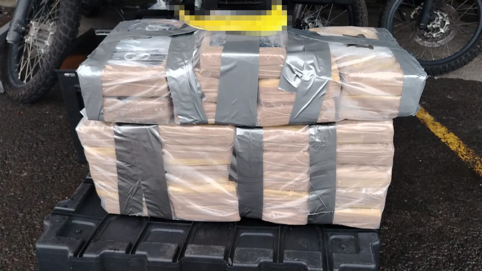 Detienen a supuesta banda que distribuía cocaína a bandas narco de San José. Foto MSP.