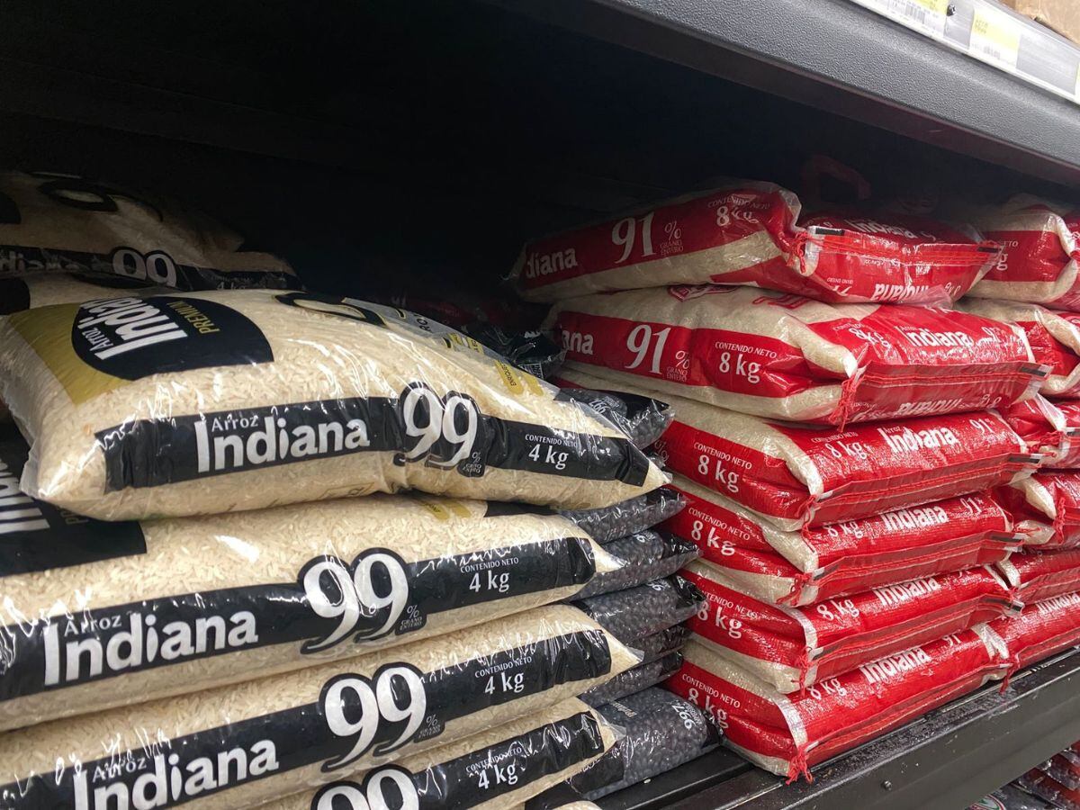 El arroz cada día está más y más caro.