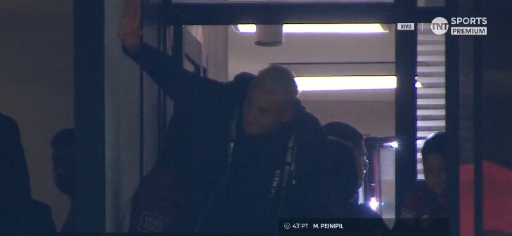 Keylor Navas saludó a los aficionados de su nuevo equipo. Foto tomada de X TNT Sports.