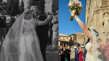 Así de espectacular se vio la cantante Arlene Elizondo en su boda