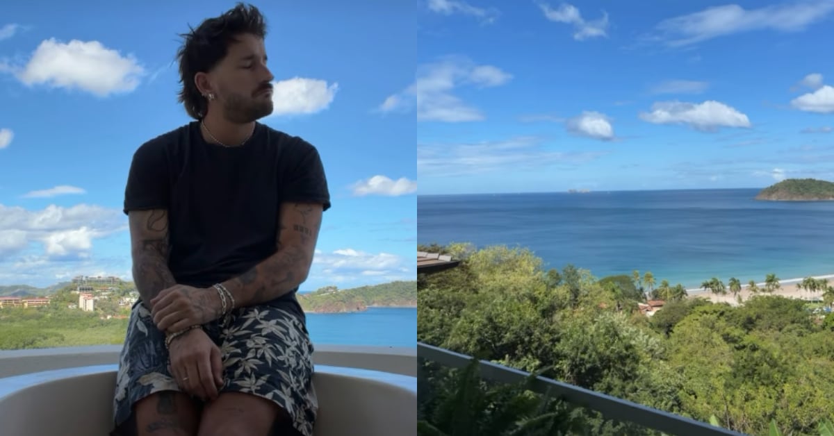 Mau y Ricky Montaner disfrutan de unas breves vacaciones en Guanacaste, aunque también trabajaron en su video clip.