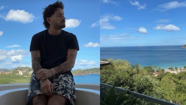 Famoso artista llegó a Costa Rica y así fue captado en el aeropuerto