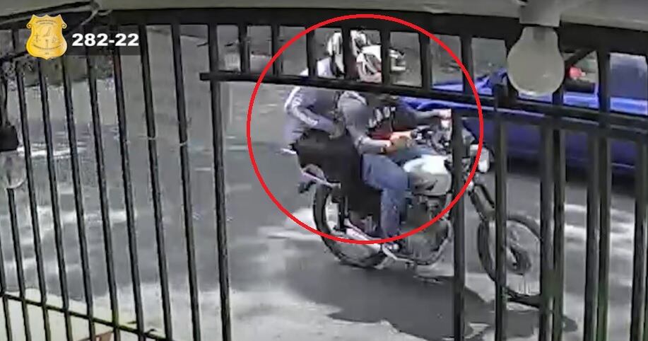 Sospechosos homicidio de pareja en La Guácima. Captura de video.