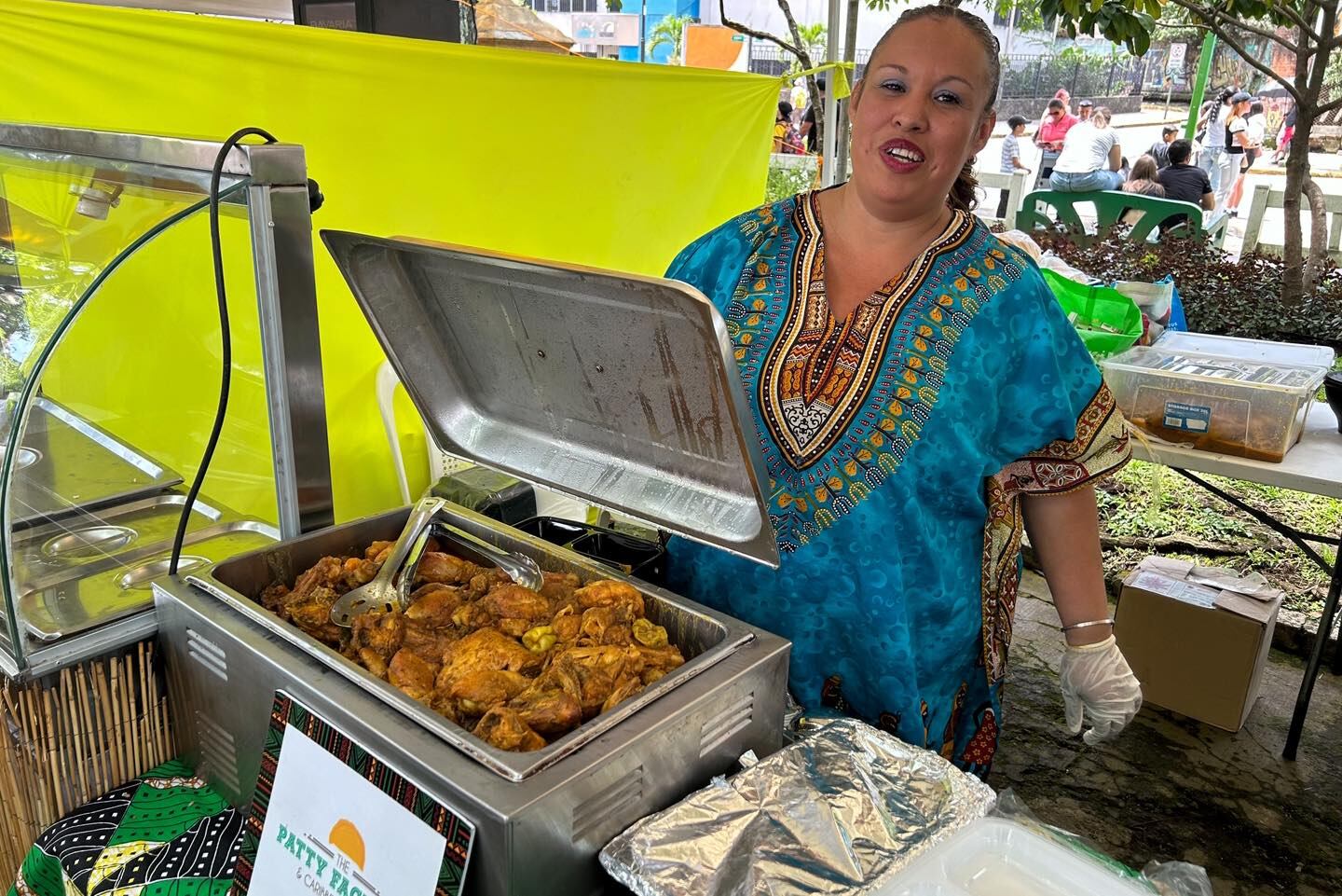 Entre el parque Morazán y el parque Nacional se vivió la edición 25 del Festival Flores de la Diáspora Africana 2023.