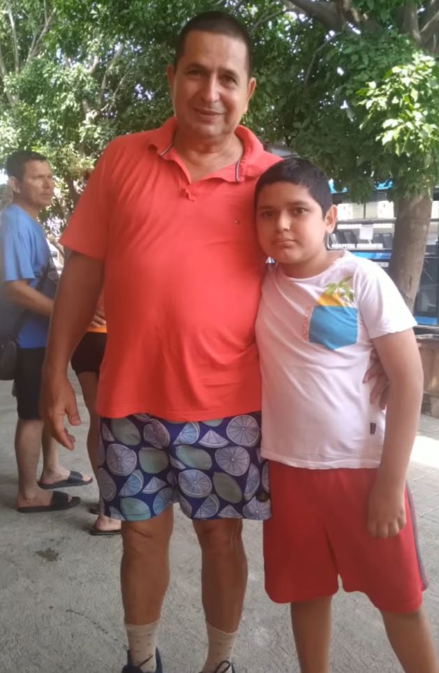Giovanni Sandí Vega, de 60 años, siempre le celebraba el cumpleaños a su hijo menor que cumplirá 14 años el próximo 28 de mayo. Sandí fue asesinado el 25 de mayo del 2026. Foto: Evelyn Umaña para La Teja