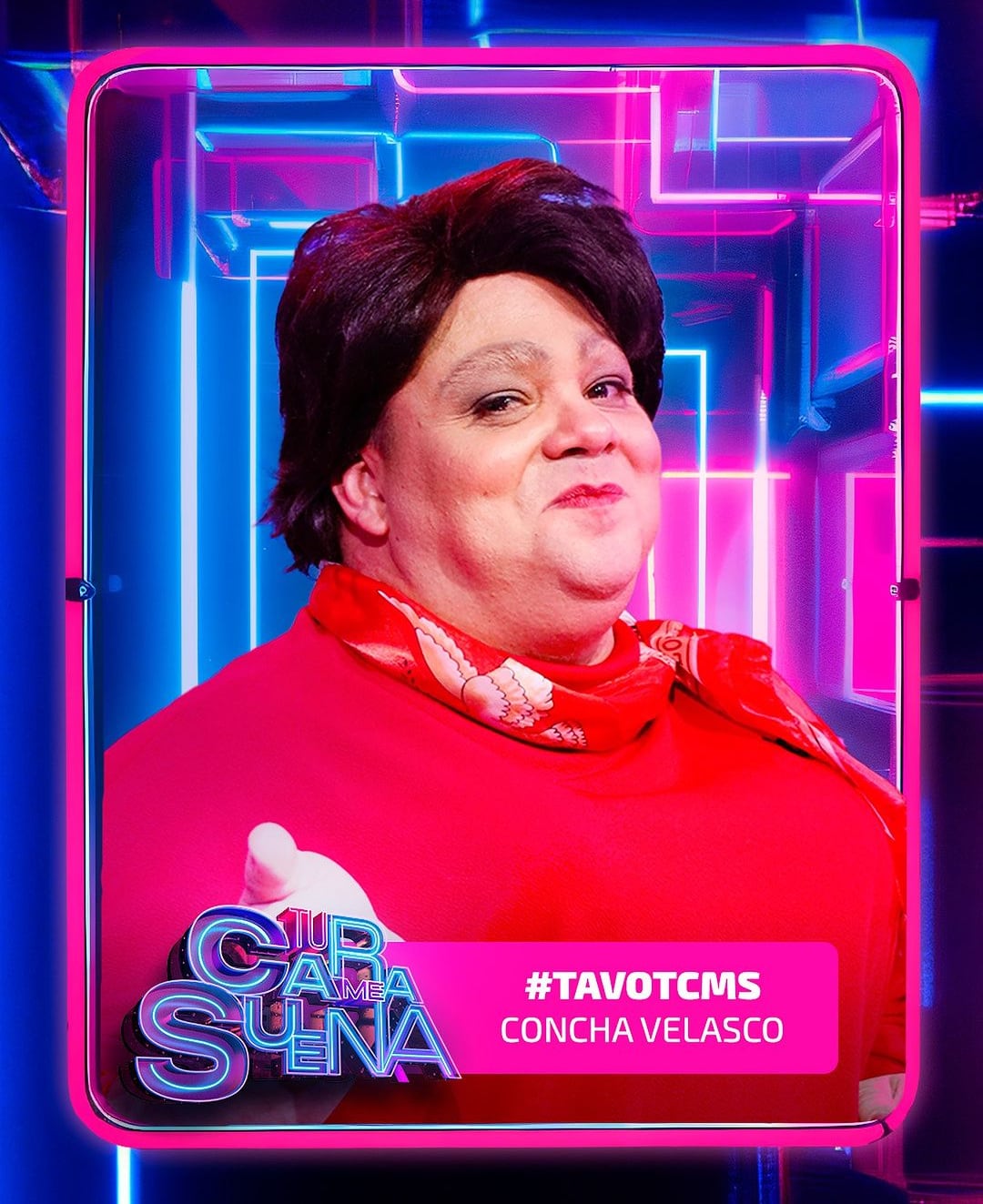 Gustavo "Tavo" Gamboa en el programa Tu cara me suena de Teletica.