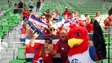 Selección de Costa Rica se topó mucho calor, color y buena vibra antes de jugar con Paraguay