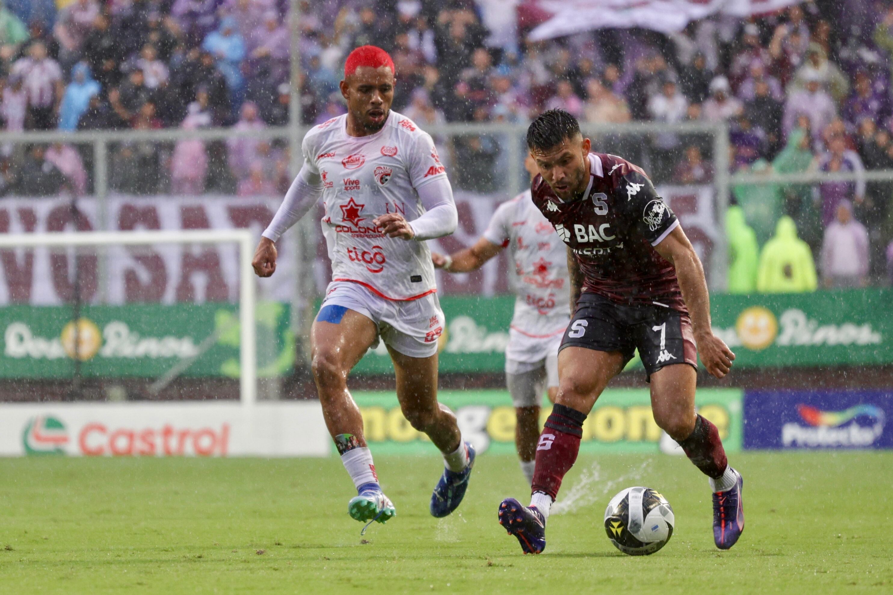 10/11/0224, San José, Estadio Ricardo Saprissa, partido de la jornada 20 del torneo de apertura 2024 entre el Deportivo Saprissa y el Santos de Guapiles.