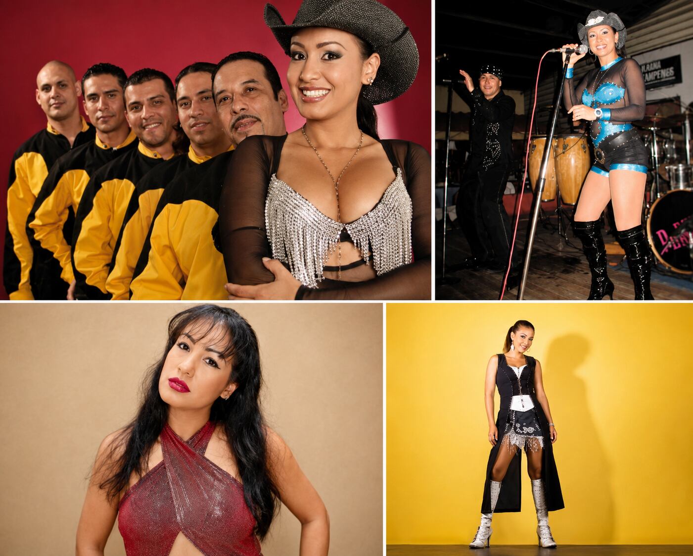 La cantante Elena Umaña en el grupo Kalúa