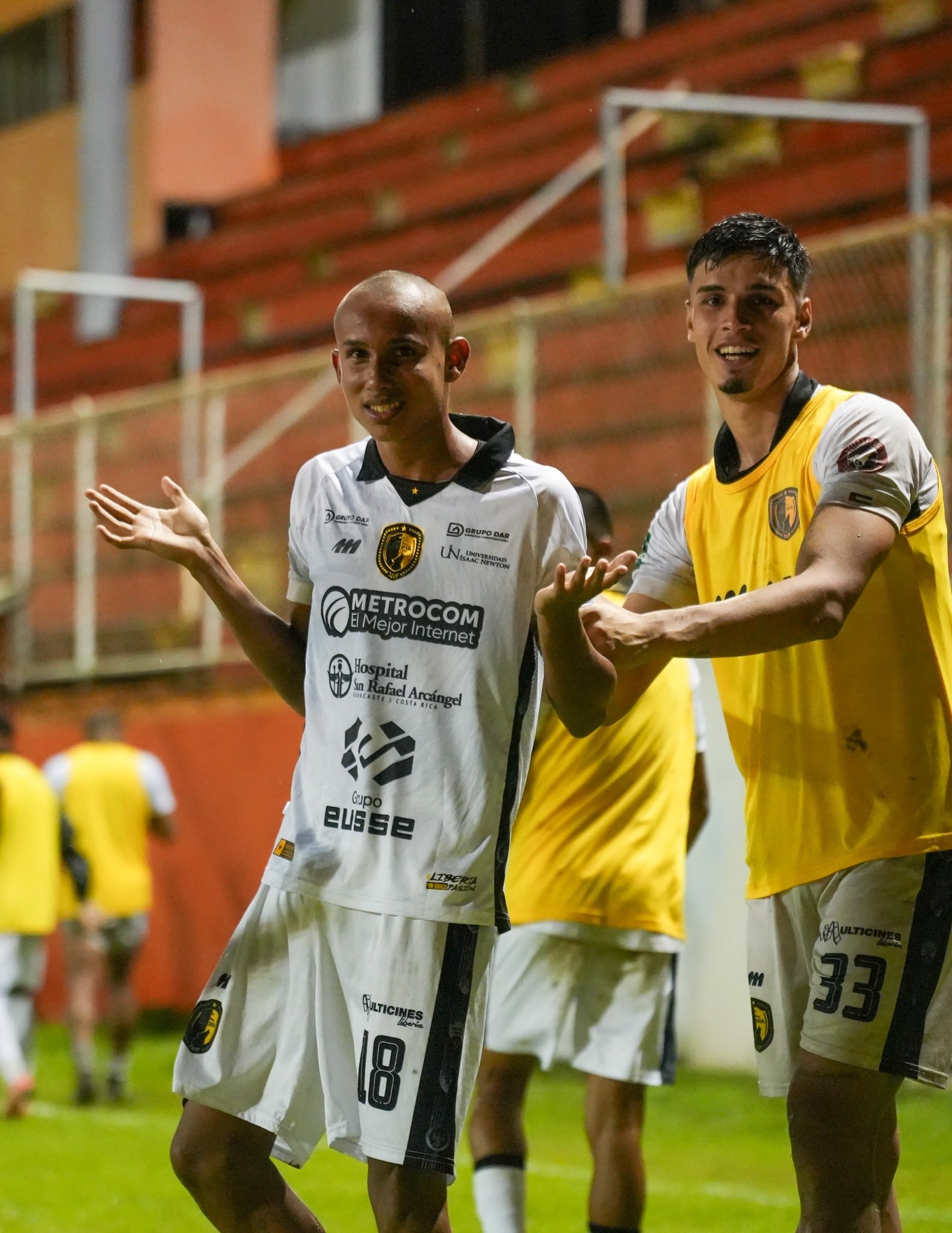 Paúl González, jugador del Municipal Liberia que debutó con gol. Prensa Liberia.