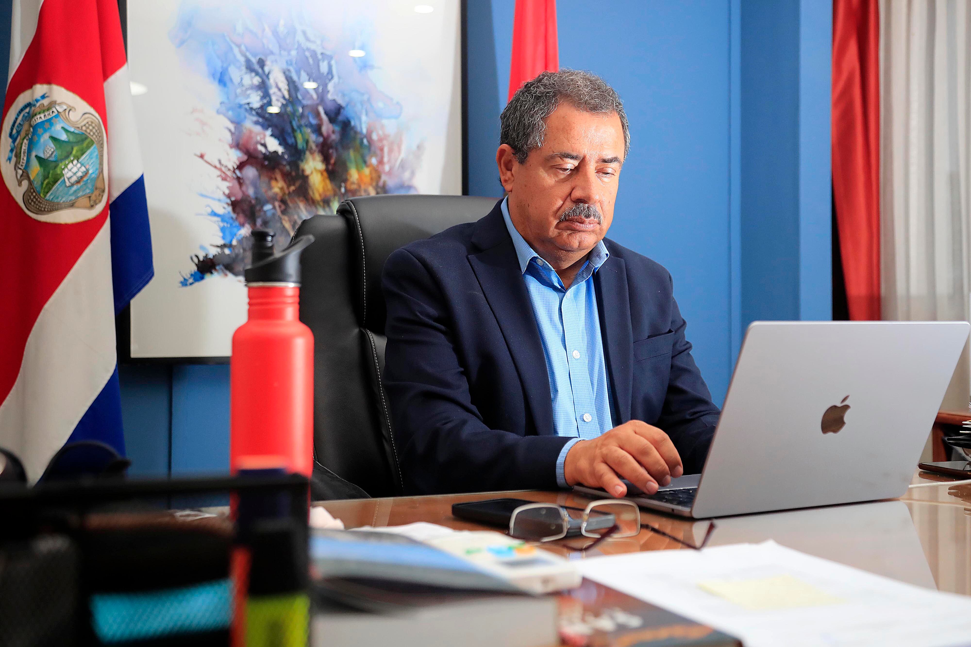 15/02/2024 Cartago. Mario Redondo, alcalde del cantón central. El exdiputado y expresidente de la Asamblea Legislativa fue recientemente reelecto en los comicios municipales, esta vez con el respaldo del partido provincial Actuemos Ya. Foto: Rafael Pacheco Granados