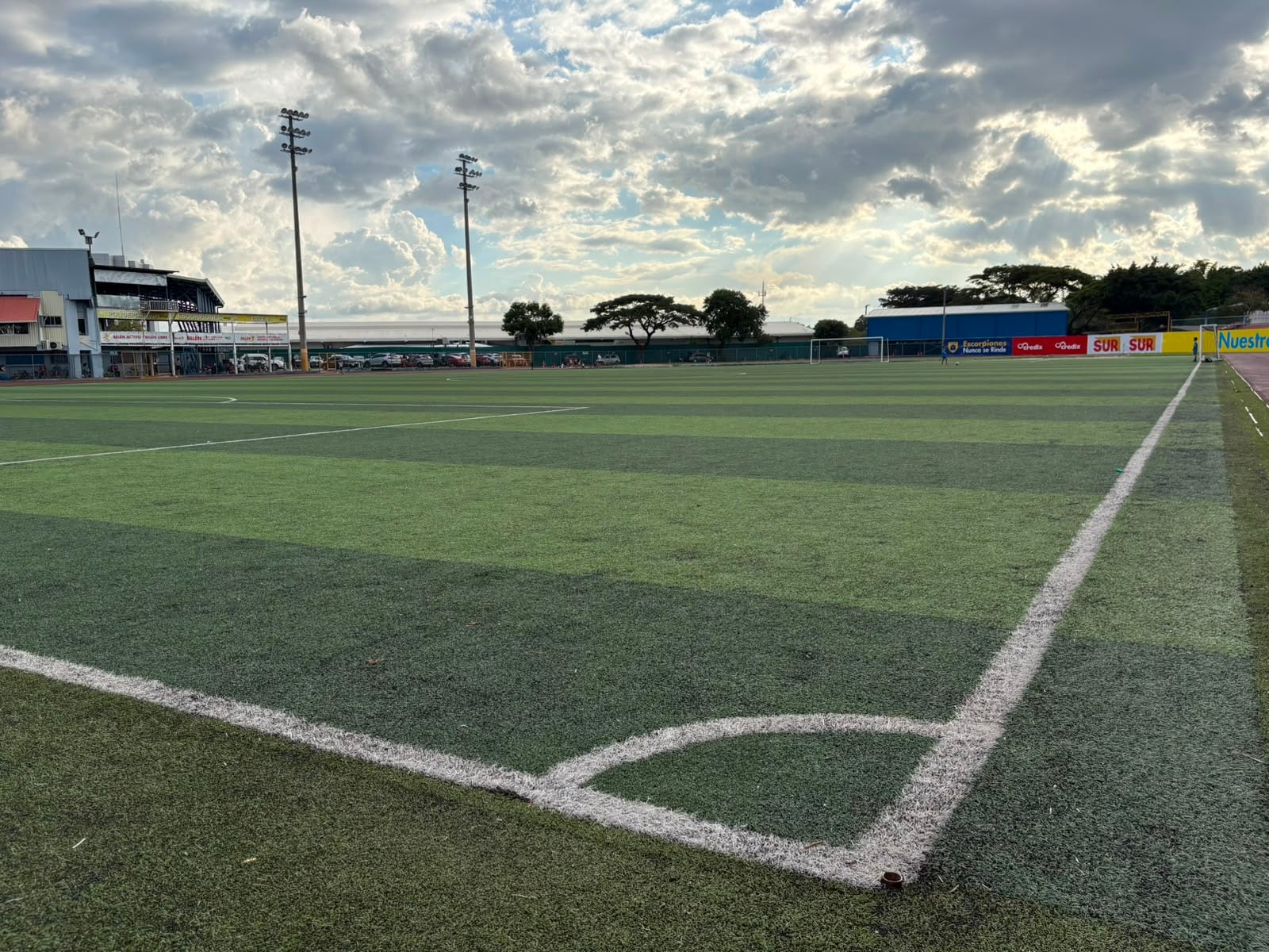 El Polideportivo de Belén es la sede del club Escorpiones de Belén. Foto: Eduardo Rodríguez.