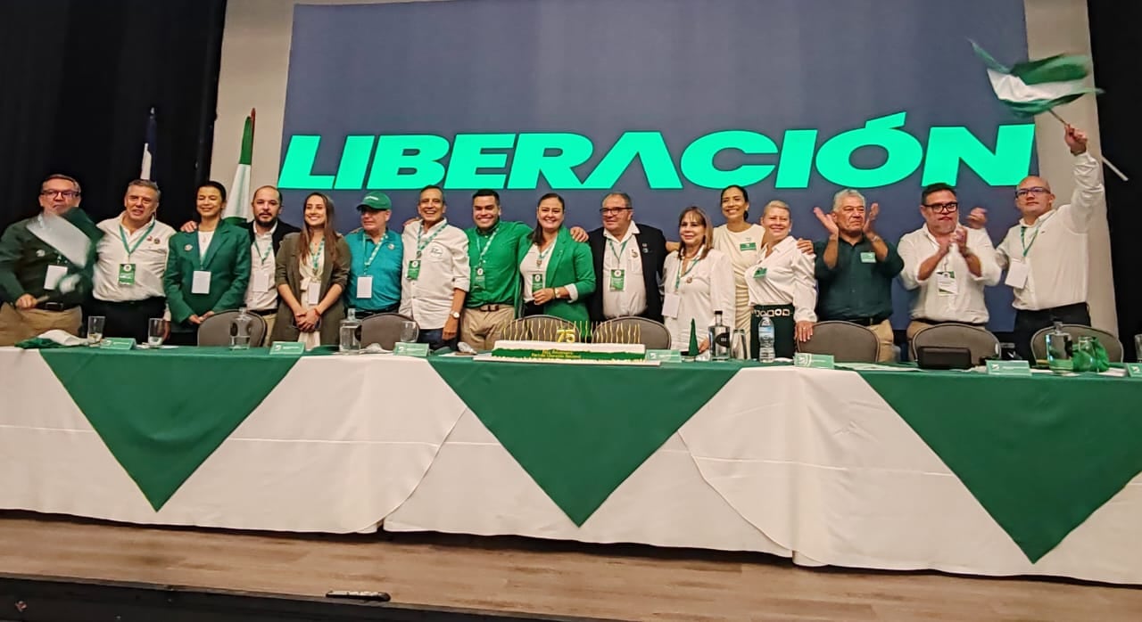 El Partido Liberación Nacional (PLN) eligió a su nueva dirigencia el sábado 10 de octubre, durante una Asamblea Nacional realizada en el hotel Crowne Plaza Corobicí, en San José, que también sirvió para conmemorar los 75 años de historia de la agrupación verdiblanca.