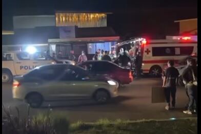 El ataque ocurrió en La Aurora de Alajuelita. Foto Prensa CD Alajuelita.