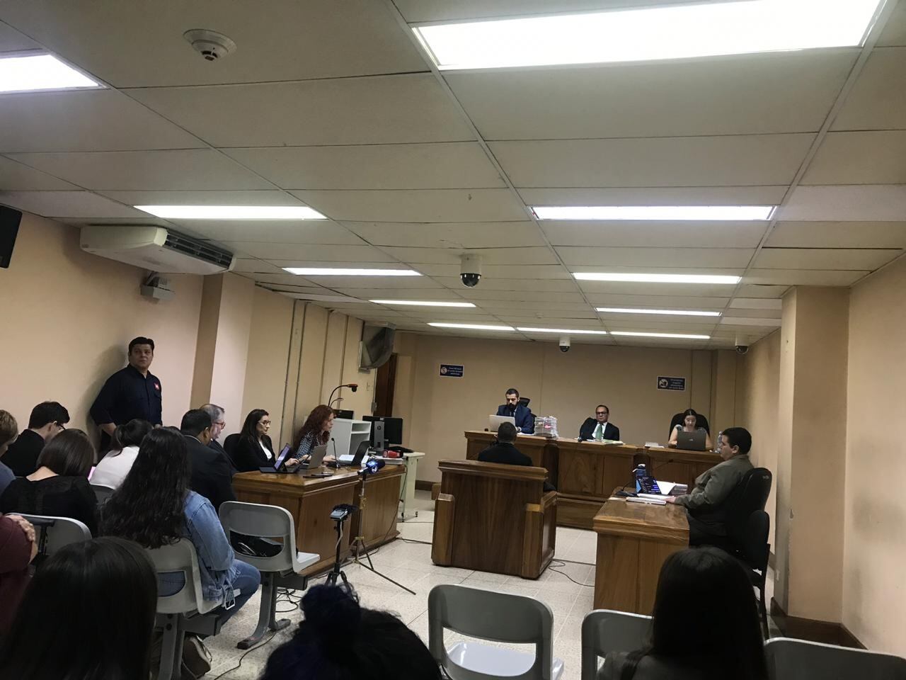 Juicio por el femicidio de Andra Fernández Vallejo. Foto Silvia Coto.