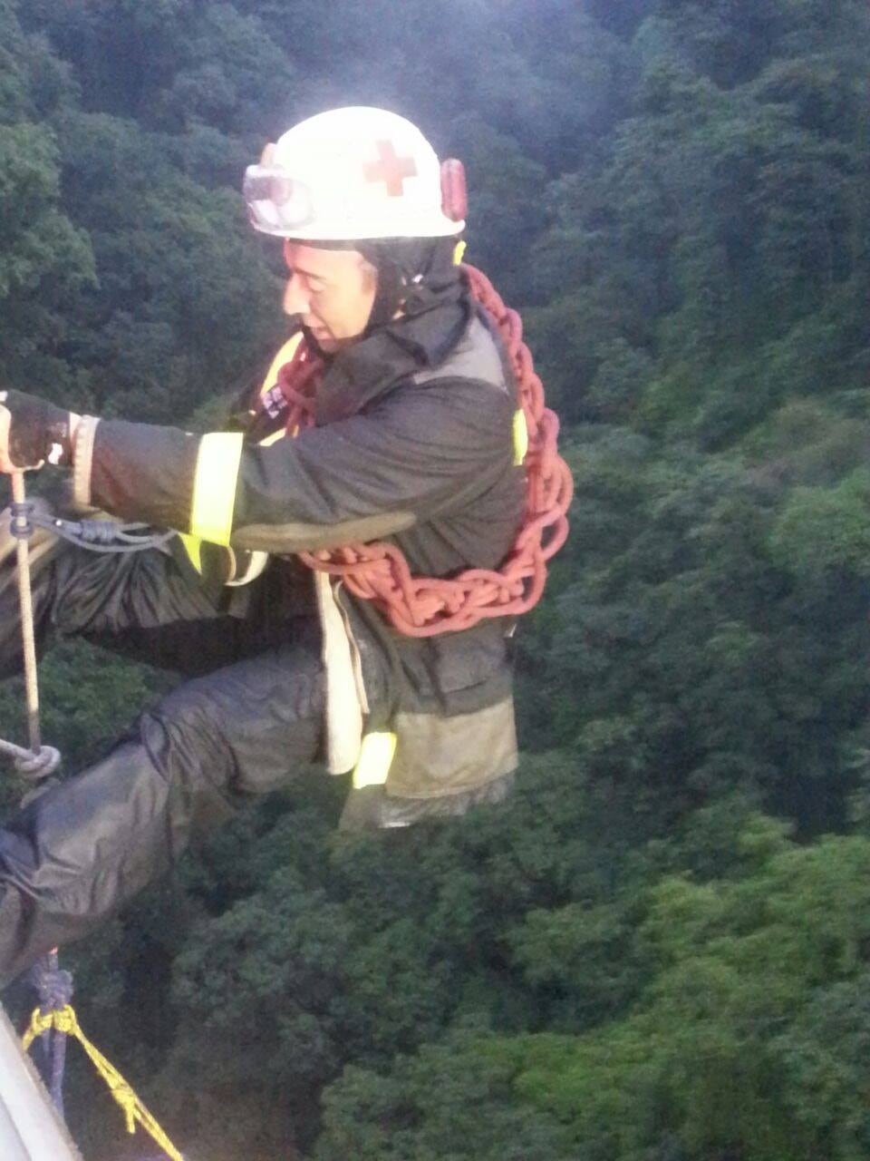 Luis Quirós Martínez, cruzrojista que perdió pierna en un accidente de tránsito. Foto cortesía Luis Quirós.