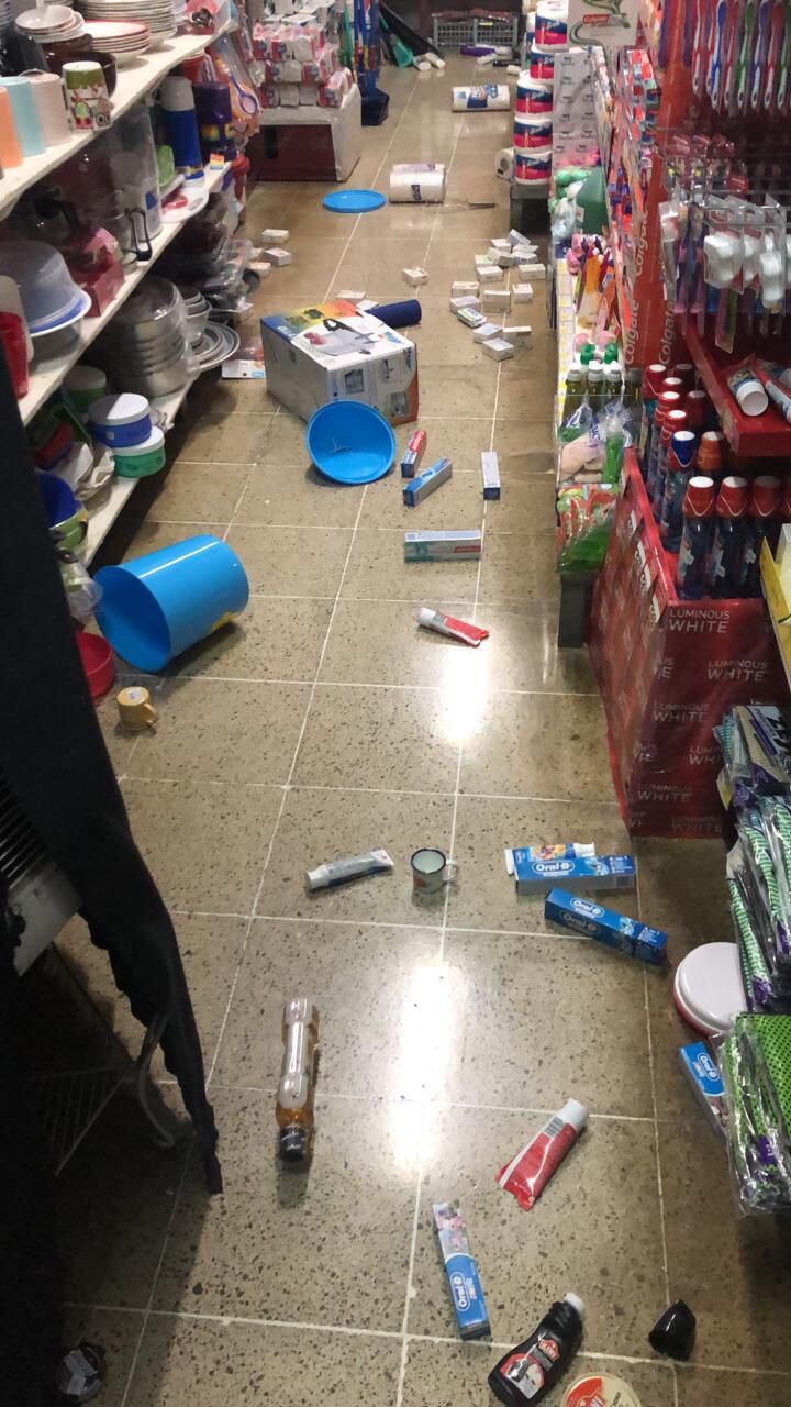 25/06/2019 Daños del temblor de la zona sur. Foto: Cortesía para La Teja.