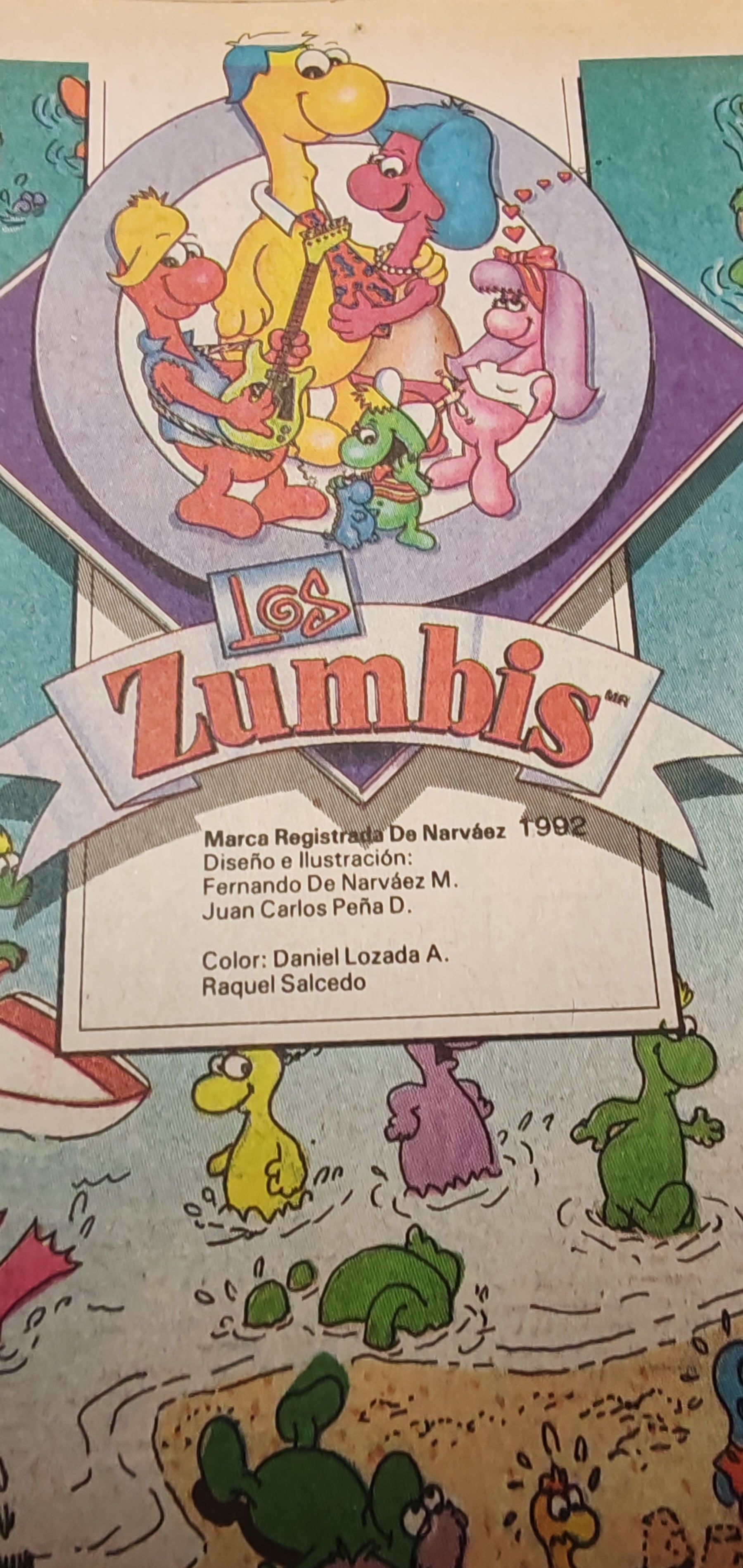 Fernando De Narvaez, diseñador colombiano y creador de la familia Zumbi. Fotos cortesía y archivo La Nación