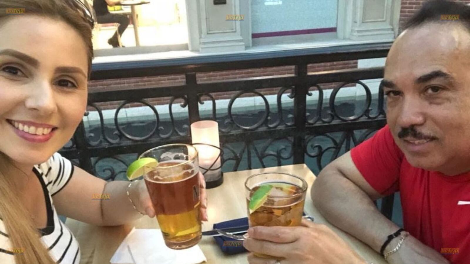 La costarricense Karla Sánchez, 41 años y su esposo Pedro Cepeda, de República Dominicana; él murió en el colapso del techo de una discoteca, la tica lucha por su vida. Foto: Cortesía para La Teja