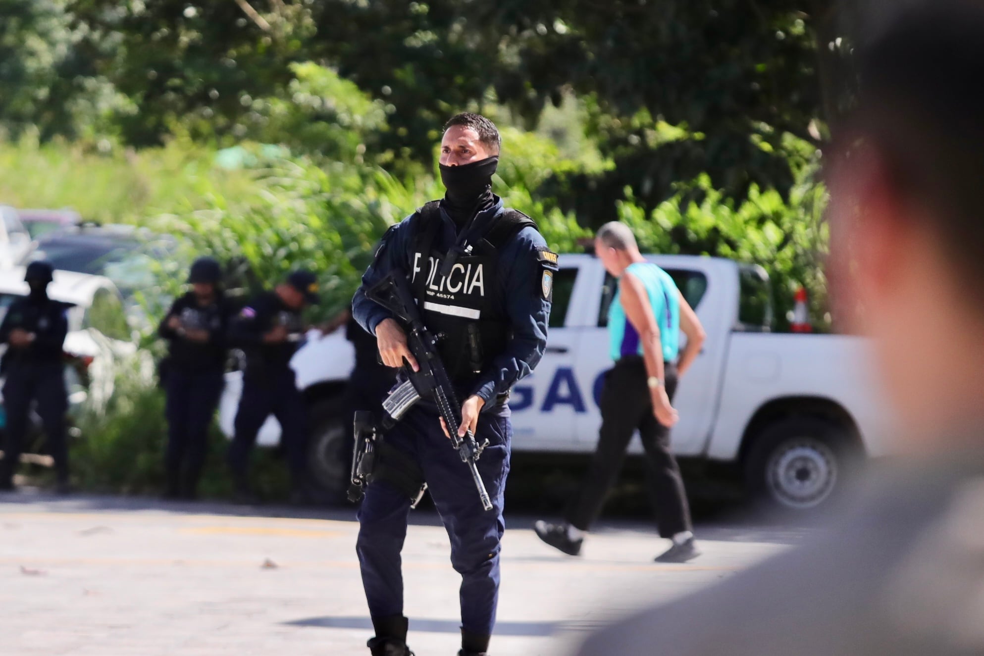 Funeral del oficial del OIJ, Oficial Geiner Zamora Hidalgo