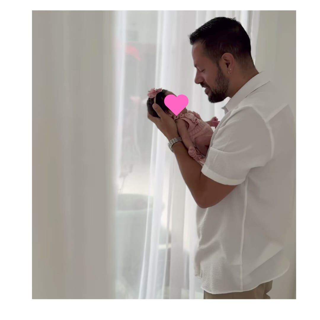 Marianela Valverde al fin pudo hacer una de las cosas que más quería con su hija tras su nacimiento