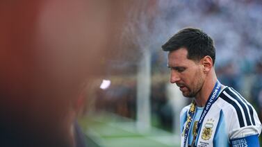 Lio Messi da sus primeras declaraciones tras perder la final del Mundial